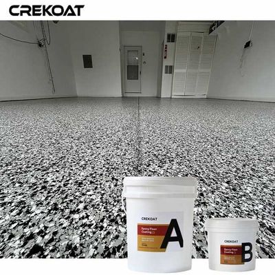 El revestimiento del suelo de chapa epoxi impermeable evita la penetración y el daño del agua