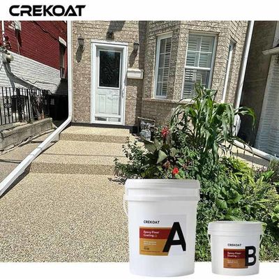 Revestimiento de suelo con poliespártica UV estable para prevenir la decoloración y el amarilleo