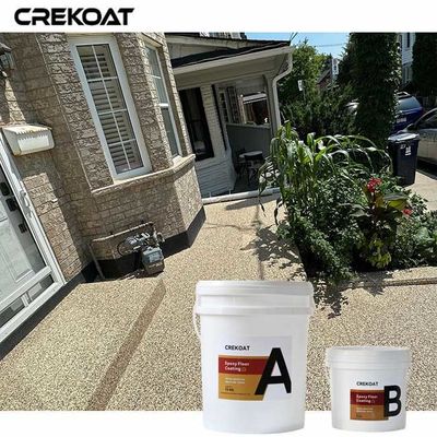 Revestimiento de suelo con poliespártica UV estable para prevenir la decoloración y el amarilleo