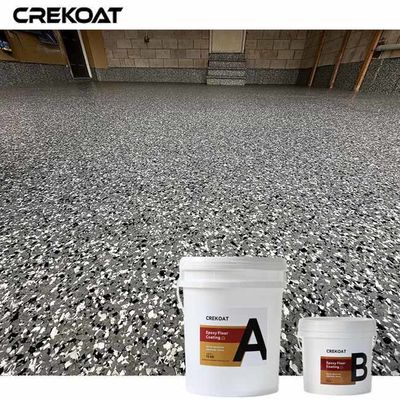 Revestimiento de piso de chapa epoxi autonivelable con bajo olor durante la aplicación