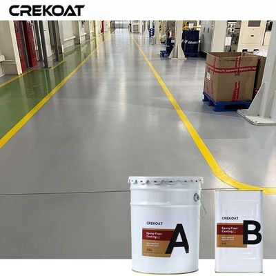 Revestimiento de suelo epoxi UV-estable sobre hormigón Resiste amarilleamiento y degradación por la luz solar