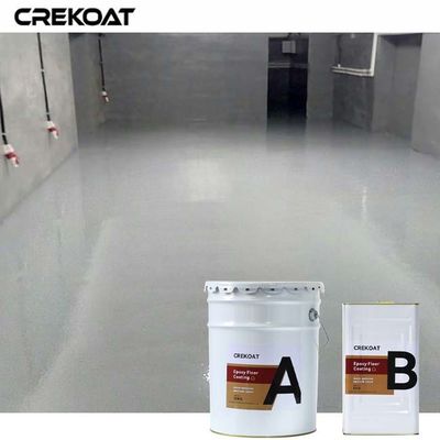 Alta eficiencia de la capa media epoxi 100% sólidos fórmula de auto-nivelación