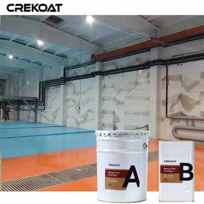 Epoxi antiestático de nivelación automática para la fabricación de productos electrónicos de hormigón