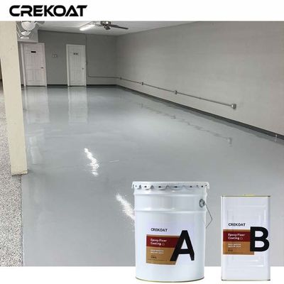 Standard Topcoat Industrial Epoxy Floor Coating With Fast Curing Times
