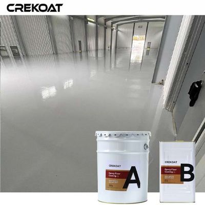 Standard Topcoat Industrial Epoxy Floor Coating With Fast Curing Times