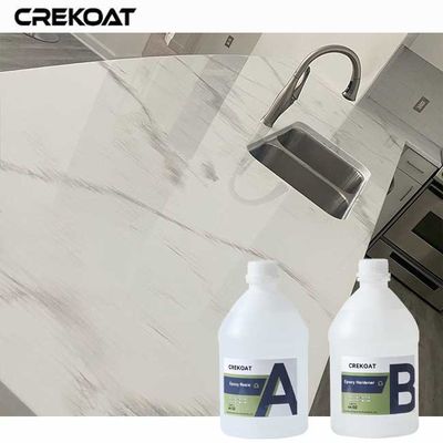 Tiempo de curado rápido Resina epoxi superior de la mesa Flujo mejorado para una aplicación suave