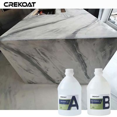 Colores únicos de la parte superior de la mesa de resina epoxi fórmula no tóxica segura para el interior