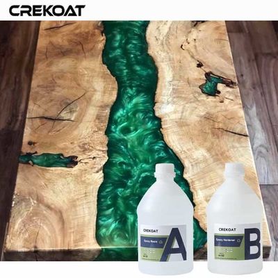 Resina epoxi de vertido profundo como agua Opciones de color únicas para diseños personalizables