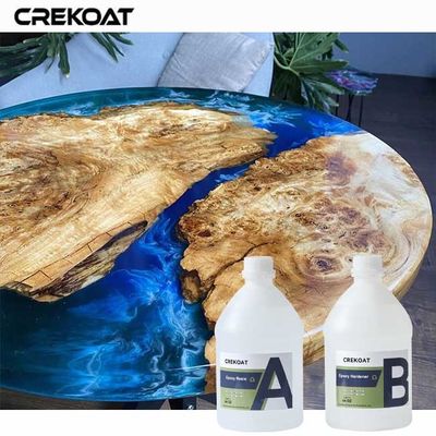 La resina epoxi transparente y de alto brillo garantiza una capa protectora duradera en las pastillas