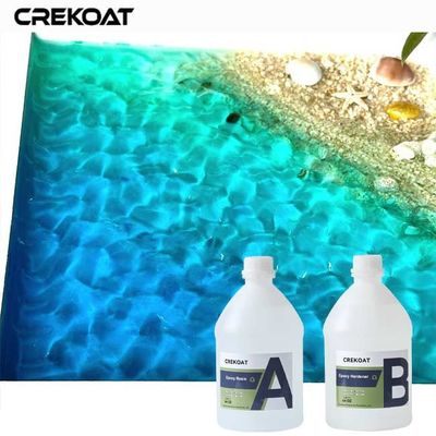 Tiempo de curado rápido Resina clara no tóxica y ecológica