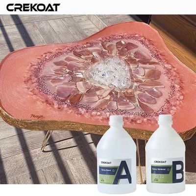 Superficies impecables, transparentes, de mesa, y epoxi fácil de mezclar y aplicar para los entusiastas del bricolaje.