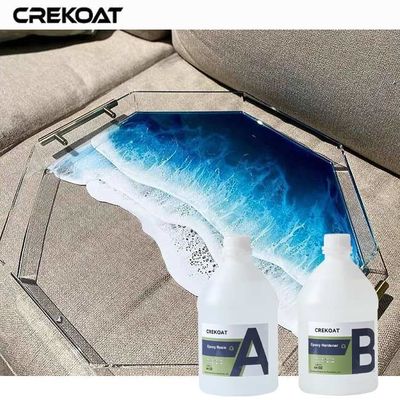 Resina epoxi clara libre de BPA ideal para la capa para crear profundidad en piezas de arte