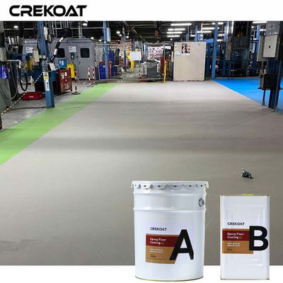 Water Based Epoxy Floor Paint with 5:1 Mix Ratio and 12 Months Shelf Life for Food Beverage Processing