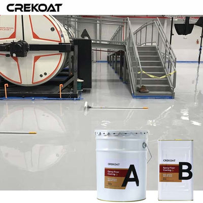 100% Solid Epoxy Resin Floor Coating with 5:1 Mix Ratio and 12 Months Shelf Life