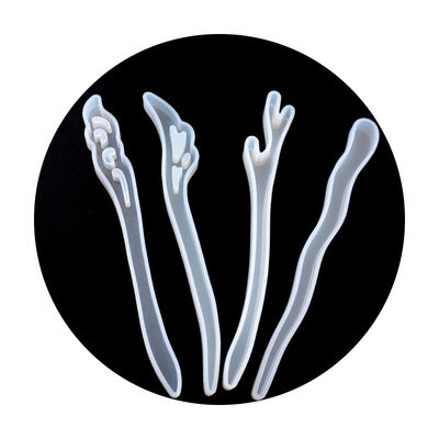 Silicone Cake Molds Silicone Tools DIY Resin Crystal Hair Clips and Pins Molds