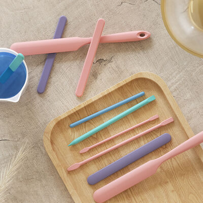 DIY glue dispensing tool, glue dispensing grinding tool, reusable non adhesive silicone stirring rod, cross-border exclusive supply