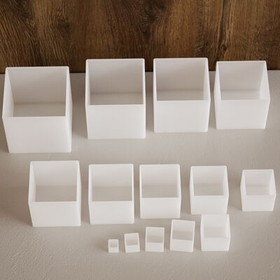 Crystal dropper gel cube silicone mold, no polishing, DIY handmade jewelry, resin dried flower ornament model