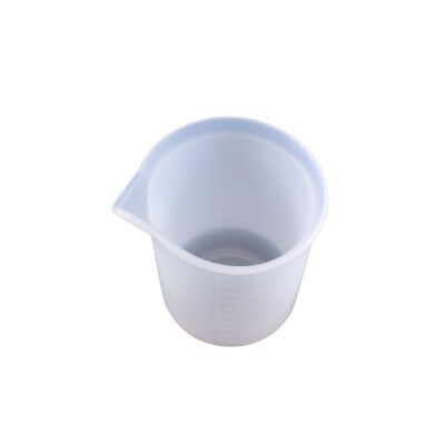 Crystal Drip Gel Non Washable Silicone Measuring Cup DIY Handmade Tool with Scale 100ml/mL Glue Mixing Cup