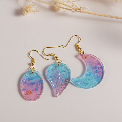 Drip glue DIY resin UV glue grinding tool Mirror handmade jewelry Earrings and earrings Silicone mold