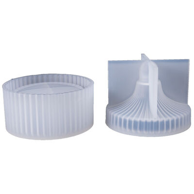 Caja de almacenamiento de cristal DIY caída de gel Molde de banda redonda Caja de almacenamiento de joyas Molde de silicona