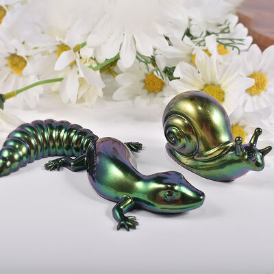 DIY Crystal Dropping Gel Easter Frog Lizard Snail Small Animal Ornament Silicone Mold