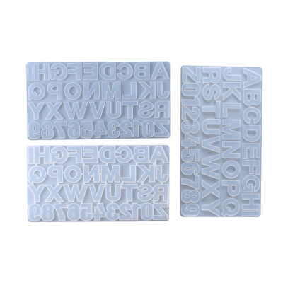 Crystal Drip Glue English Pinyin Alphabet Silicone Mold DIY Handmade Jewelry Resin Digital Pendant Pendant Model