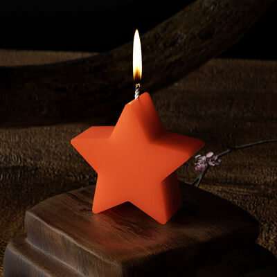 DIY crystal dropper adhesive pentagonal star, large, medium, and small size candle, gypsum display table, silicone mold wholesale