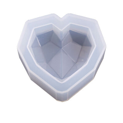 Dropping mold heart-shaped mold large, medium, small heart-shaped section high mirror silicone mold