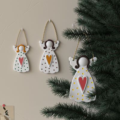DIY Crystal Dropping Gel Mold Aromatherapy Gypsum Large, Medium, Small Angel Wings Girl Pendant Silicone Mold