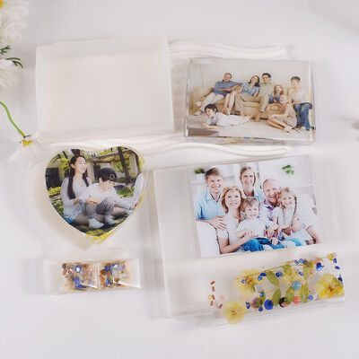 DIY Crystal Dropping Silicone Mold for Photo Frame, Silicone Jewelry, Love Frame Mold, Multiple Specifications