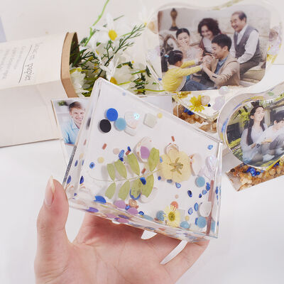 DIY Crystal Dropping Silicone Mold for Photo Frame, Silicone Jewelry, Love Frame Mold, Multiple Specifications