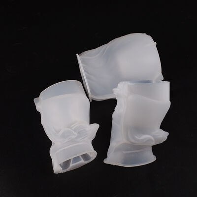 Div Sleeping Beauty Flower Beauty Pottery Resin Dropping Grinding Tools Portrait Gypsum Candle Stand Silicone Mold