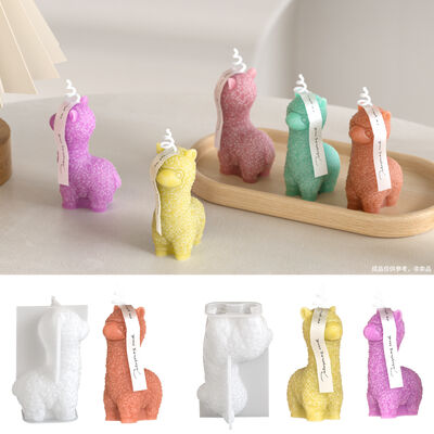 3D Camel Candle Decoration Silicone Mold DIY Aromatherapy Gypsum Home Decoration Dropping Mold