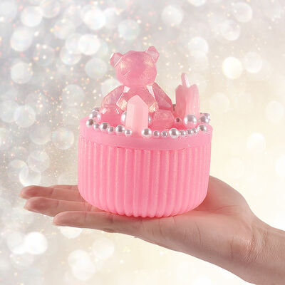 DIY crystal drop glue stripe storage box storage can epoxy resin mirror cup silicone mold