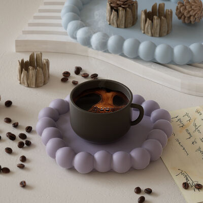 DIY offers a variety of bubble coasters with geometric drop glue grinding, anti overflow storage, and silicone molds that sell well across borders