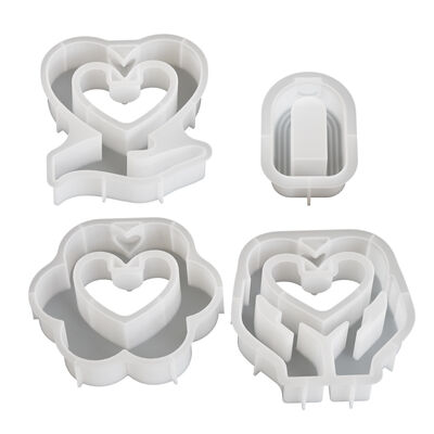 DIY dropper love arch flower vase silicone mold heart-shaped flower vase branch hydroponic flower vase ornament table mold