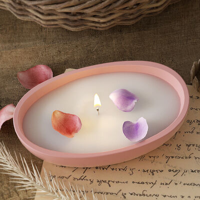 Dropping glue oval boat flowerpot silicone mold DIY gypsum storage bowl candle cup container ornament grinding