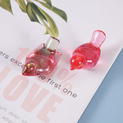 DIY crystal dropper mold simulation bird 3D pendant table cute creative silicone mold