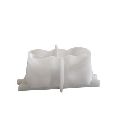 Drip glue DIY three-dimensional bow candle base gypsum ornament bow aromatherapy candle holder resin silicone mold