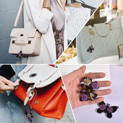 DIY Crystal Dropping Glue Full Version Butterfly Pendant Grinding Tool Butterfly Keychain Hanging Pendant Hanging Silicone Mold