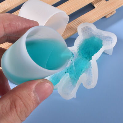 DIY crystal dropper mold 30ml silicone measuring cup dropper tool silicone mold spot wholesale