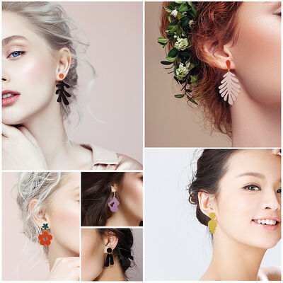 DIY crystal dropper mold earrings earrings earrings geometric pendants necklaces accessories aromatherapy gypsum silicone grinding tools