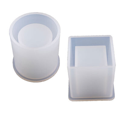 Dropping silicone mold cake mold square cylindrical high mirror pen holder silicone grinding tool