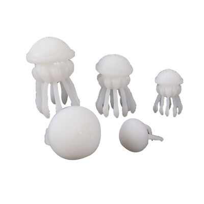 DIY material de goteador de cristal medusas goteador marino llenado 3D estereoscópico mini medusas al por mayor