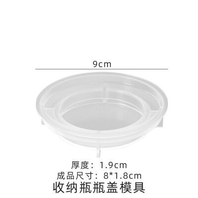 DIY crystal dropper mold, wooden cover sealing ring, resin silicone mold, leak proof source wholesale