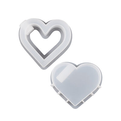 Crystal dropper love tube flower vase ornament DIY aromatherapy gypsum concrete flower arrangement silicone mold