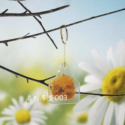 DIY crystal drop glue sweater necklace pendant, oval fan-shaped circular bone hanging, silicone mold