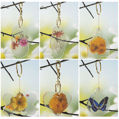 DIY crystal drop glue sweater necklace pendant, oval fan-shaped circular bone hanging, silicone mold