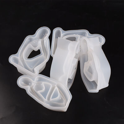DIY crystal dropper resin gypsum human candle ornament silicone mold resin artistic table grinder