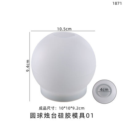 DIY Crystal Dropping Resin Mold Spherical Candlestick Pendant Mirror Silicone Mold Amazon
